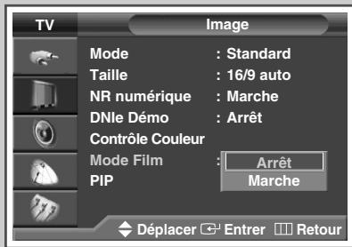 SAMSUNG SP-67L6HV - Réglage du mode Film - 1