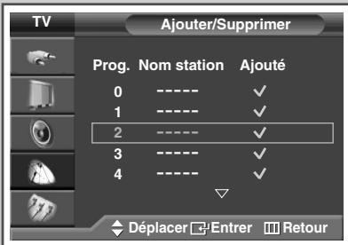 SAMSUNG SP-67L6HV - Saut des canaux indésirables - 3