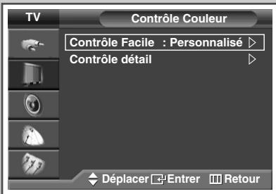 SAMSUNG SP-67L6HV - Réglage du mode Contrôle Couleur (Contrôle Facile) - 3