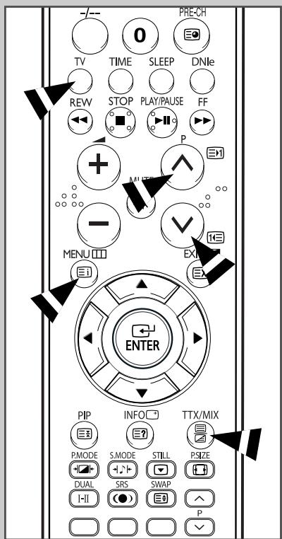 SAMSUNG SP-67L6HV - Affichage des informations télétexte - 1