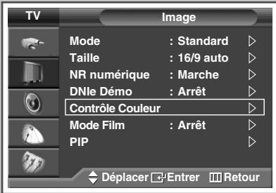 SAMSUNG SP-67L6HV - Réglage du mode Contrôle Couleur (Contrôle Facile) - 2