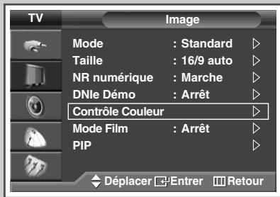 SAMSUNG SP-67L6HV - Réglage du mode Contrôle Couleur (Contrôle détaill) - 1