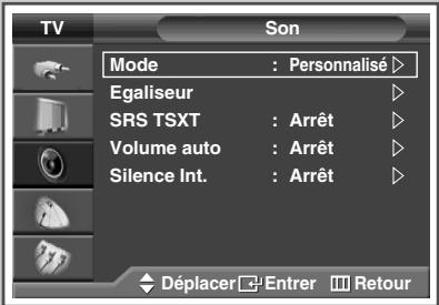 SAMSUNG SP-67L6HV - Changement de la norme Son - 1