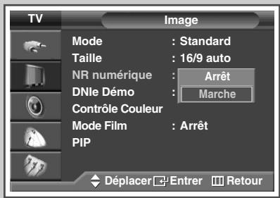 SAMSUNG SP-67L6HV - Utilisation de la fonction Digital NR (Réduc. bruit) - 2
