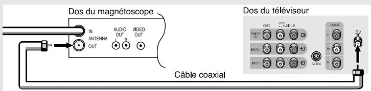 SAMSUNG TX-N2734F - Raccordement d'un magnétoscope S-VHS (TXN2734F / TXN2434F / TXN2034F /TXN2036F / TXN2730F / TXN2726) - 1