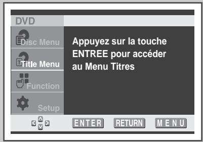 SAMSUNG UW-17J11VD - Utilisation du menu Titre - 2