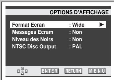 SAMSUNG UW-17J11VD - Configuration de la fonction Aspect TV - 2