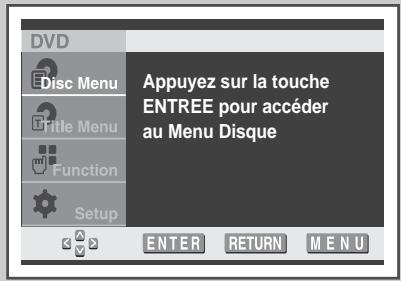 SAMSUNG UW-17J11VD - Utilisation du Menu disque - 3
