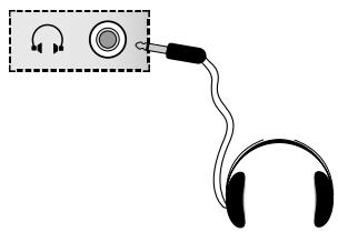 SAMSUNG UW-17J11VD - Branchement du casque - 2