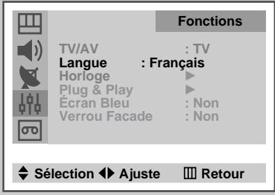 SAMSUNG UW-17J11VD - Choix de la langue - 1