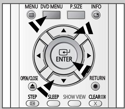 SAMSUNG UW-17J11VD - Utilisation du menu Titre - 1