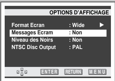 SAMSUNG UW-17J11VD - Configuration de Options d'affichage - 3