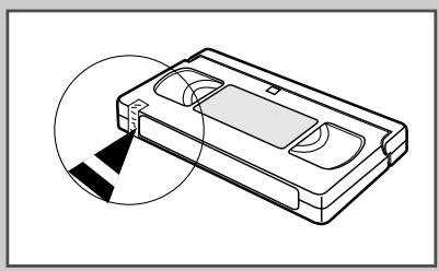 SAMSUNG UW-17J11VD - Protection d'une cassette enregistrée - 3