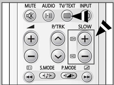 SAMSUNG UW-17J11VD - Sélection d'une page télétexte - 4