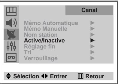 SAMSUNG UW-17J11VD - Saut des canaux indésirables - 1