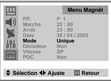 SAMSUNG UW-17J11VD - Utilisation de la fonction Videoplus† (UK uniquement) (suite) - 3