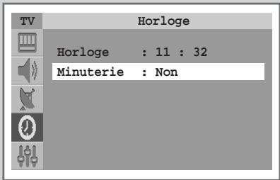 TV Horloge Horloge : 11 : 32 Minuterie : Non