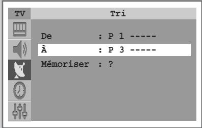 TV Tri De : P 1 ---- Â : P 3 ---- Mémoriser : ?