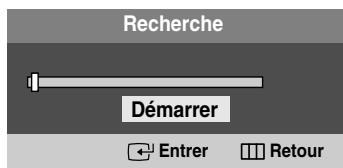 Recherche Démarrer Entrer Retour