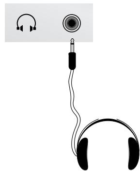 SAMSUNG WS-28M164VW - Branchement du casque (en fonction du modèle) - 2