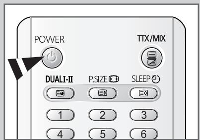 SAMSUNG WS-32M226T - Mode de mise en veille de votre télévision - 2