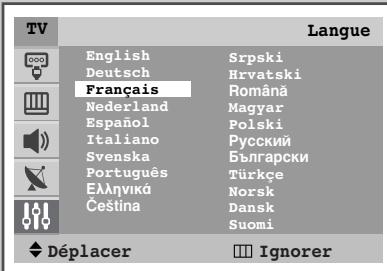 TV Langue English Srpski Deutsch Hrvatski Français Româna Nederland Magyar Español Polski Italiano Русский Svenska Български Português Türkçe Еллянікá Norsk Češina Dansk Suomi Déplacer Ignorer