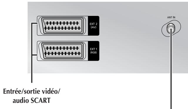 SAMSUNG WS-32Z316T - Panneau de connexion de votre téléviseur - 2