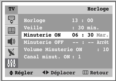 SAMSUNG WS-32Z316T - Arrêt en cas d'absence - 2