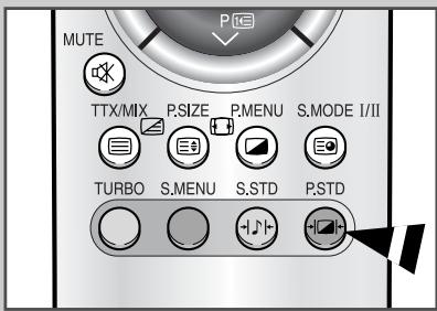 SAMSUNG WS-32Z68P - Changement de la norme image - 4