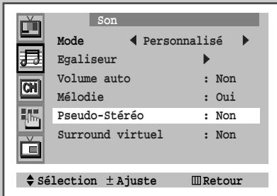 SAMSUNG WS-32Z68P - Volume auto - 5