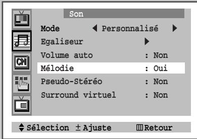 SAMSUNG WS-32Z68P - Volume auto - 4