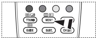 SAMSUNG LE32A336 - Affichage des menus - 2
