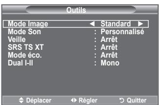 SAMSUNG LE32A336 - Utilisation du bouton TOOLS - 1