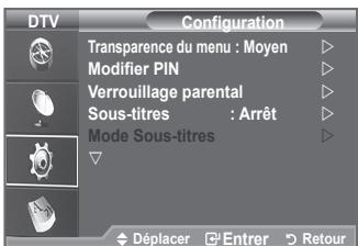 SAMSUNG LE32A336 - Langue - 4