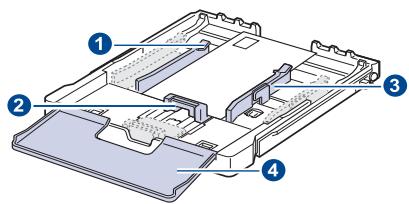 SAMSUNG CLP-310 - Modification du format de papier dans le bac d'alimentation - 1