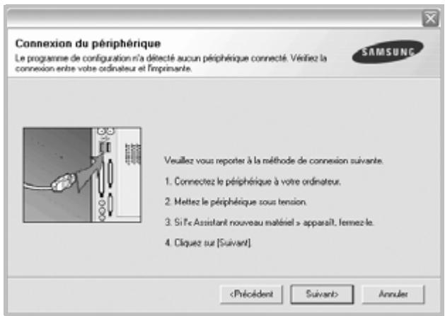 SAMSUNG CLP-310 - Sélectionnez l'imprimante, puis cliquez sur suivant. - 2