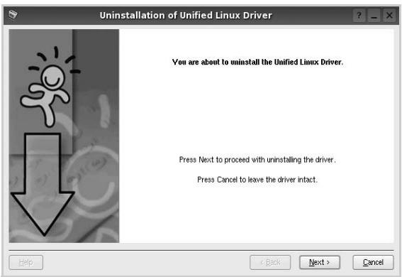 SAMSUNG CLP-310 - Déinstallation du pilote linux unifié - 1