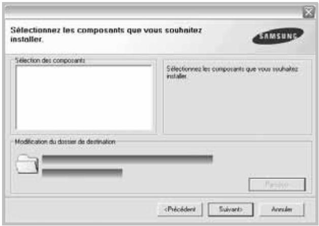 SAMSUNG CLP-310 - Sélectionnez les composants à installer, puis cliquez sur suivant. - 1