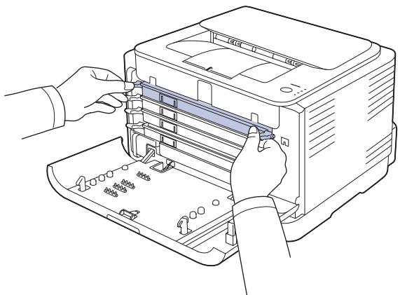 SAMSUNG CLP-310 - Redistribution du toner - 2