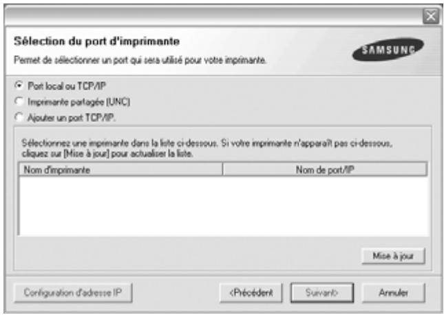 SAMSUNG CLP-310 - Sélectionnez installation personnalisée. cliquez sur suivant. - 2