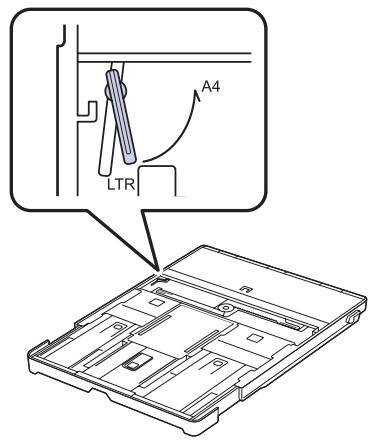 SAMSUNG CLP-310 - Modification du format de papier dans le bac d'alimentation - 14