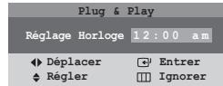 SAMSUNG CS-21A750JG - Configuration - Plug &amp; Play (en fonction du modèle) - 5