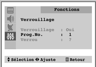 SAMSUNG CS-21M16ML - Activez le Verrouillage - 3