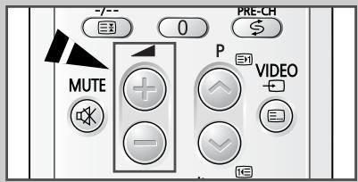 SAMSUNG CS-21M16ML - Réglez le volume (selon le modèle) - 1