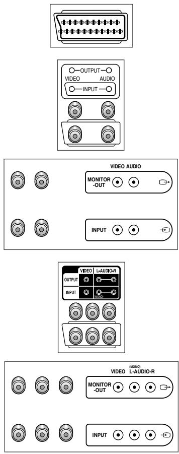 SAMSUNG CS-21M16ML - Raccorder les Entrées/Sorties des systèmes Audio/Vidéo - 2