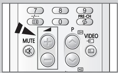 SAMSUNG CS-21S8MH - Réglez le volume - 1