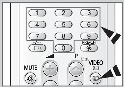 SAMSUNG CS-21S8MH - Mémorisez des pages de télétexte (selon le modèle) - 1