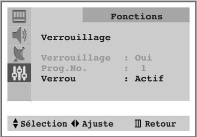 SAMSUNG CS-21S8MH - Activez le verrouillage - 4