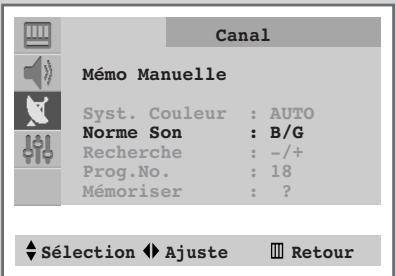 SAMSUNG CS-21S8MH - Mémorisez les chaînes manuellement - 3