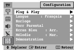 SAMSUNG CS-21Z40MA - Configuration - plug & play - 7